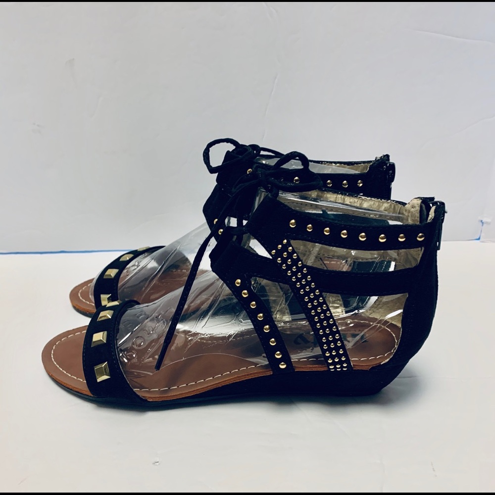 Unity Black Sandals Various Sizes, New In Box